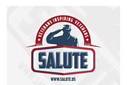 Salute Logo, a Branding & Logo Template by Creatiph Market (Thumbnail 2 of 2)