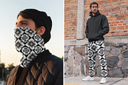 Black White Native American Pattern, a Pattern Graphic by PPEthnicDecorPattern (Thumbnail 8 of 10)