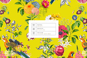 Paradise Florals Prints & Motifs, a Pattern Graphic by TSTUDIO (Thumbnail 4 of 13)