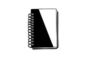 Spiral notebook school silhouette, a Graphic by musafir_fashion (Thumbnail 2 of 10)