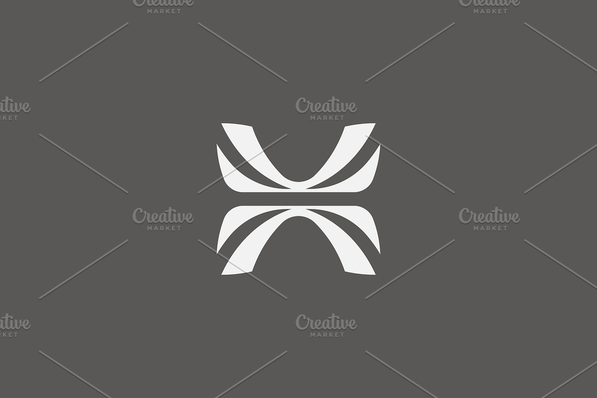 elegant abstract letter H logo, a Branding & Logo Template by Rasagama Studio