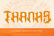 Heavinus - Classic Blackletter Font, a Blackletter Font by Dhabee (Thumbnail 6 of 15)