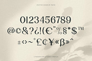 Partake | Modern Serif, a Serif Font by Pentagonistudio (Thumbnail 10 of 10)