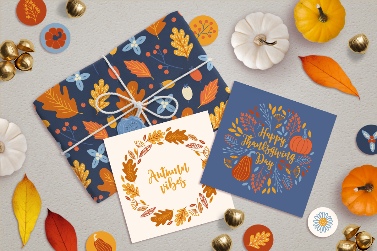 Hello Autumn Kit, a Texture Illustration by miumiu (Photo 11 of 11)