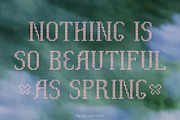 APRIL THREAD - Cross-Stitch Font, a Serif Font by alenaganzhela (Thumbnail 3 of 9)