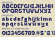 CONNECT ACROSS - GEOMETRIC FONT, a Sans Serif Font by 177Studio (Thumbnail 7 of 8)
