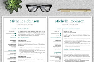 Resume Template / Teacher Resume