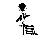 Skeleton Fingers Set, Cut Files, a Person Illustration by Watercolor_Vector Graphic (Thumbnail 12 of 16)