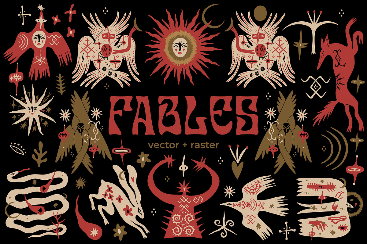 Fables Bundle, an Object Illustration by Annie Konst (Photo 1 of 17)