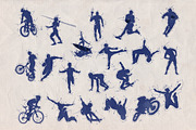 Silhouette shapes - Sport, a Person Illustration by JumboDesign (Thumbnail 2 of 5)