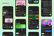Crypto Community App UI Kit, an App Template by Trung (Thumbnail 7 of 8)