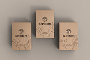Vertical Kraft Soap Box Pack Mockup, a Packaging Mockup by Ram Studio LLC (Thumbnail 5 of 8)