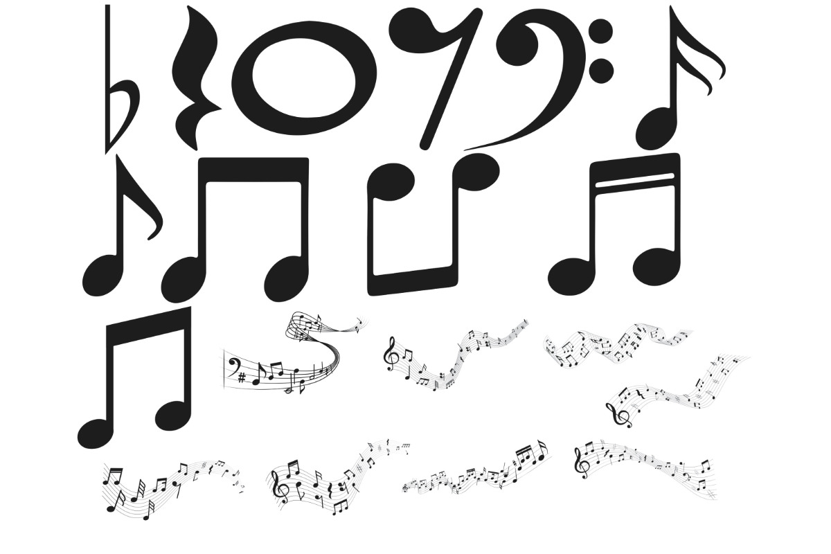 Music Clef Notes Set 1 Procreate, a Brush Add-On by Disasterology Ink (Photo 6 of 10)