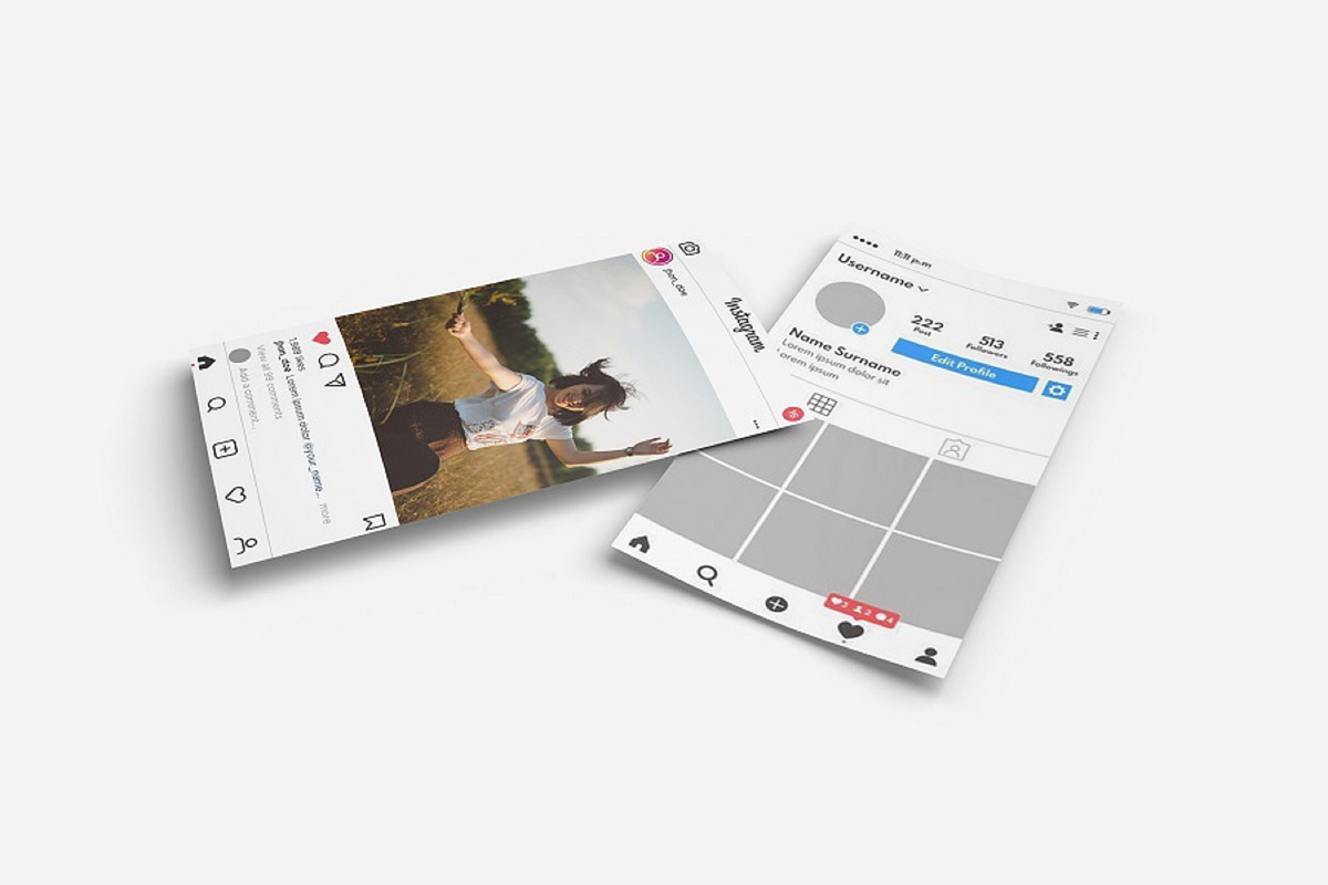Paper Mockup for Instagram Post, a Books & Magazine Mockup by mahhyud (Photo 5 of 11)