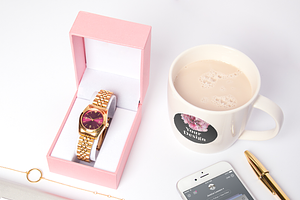 IPhone 7 Mockup Watch,Cup,Pen