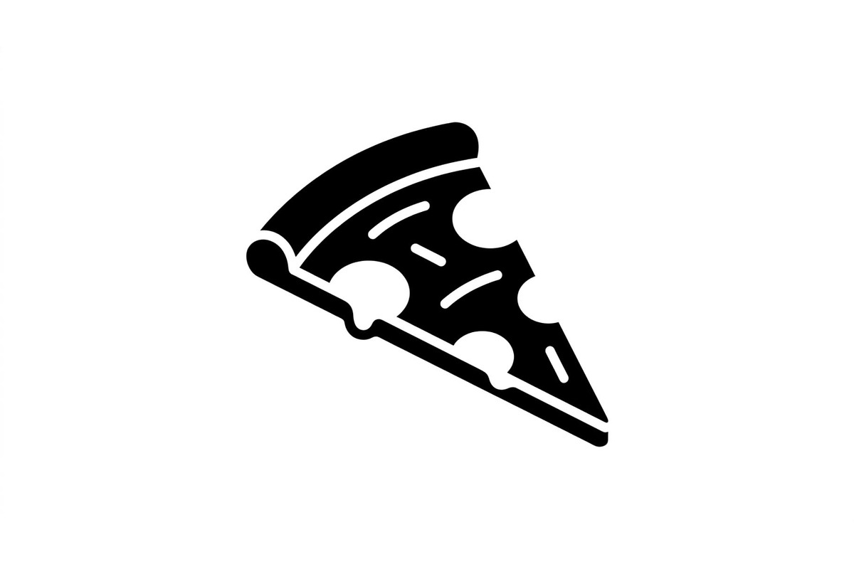 Pizza Slice Silhouette Shapes, an Object Graphic by Designs_River (Photo 2 of 3)