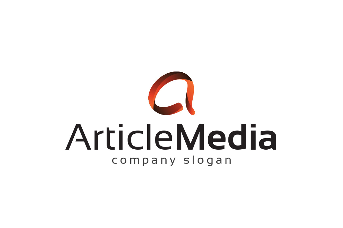 Article Media Logo, a Branding & Logo Template by EmilGuseinov (Photo 2 of 2)