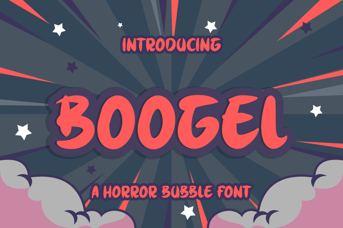 Boogel a Bubble Font, a Font by Bayuktx (Photo 4 of 8)