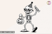 Halloween Skeleton Bundle, a Graphic by crative8112 (Thumbnail 7 of 9)