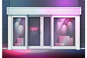 Vector Realistic Store Front Bundle, a Work Illustration by Zonda (Thumbnail 6 of 7)