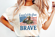 Land of the Free PNG, Patriotic, an Illustration by SharpMarketplace (Thumbnail 2 of 9)