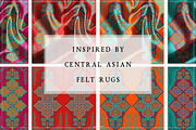 Eastern Scarf | Vector Pattern, a Pattern Graphic by AALofts Design (Thumbnail 4 of 6)