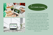 Wix Website Template Aesthetic Shop, a Wix Template by Wixify Studio (Thumbnail 9 of 10)
