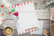 Christmas Baubles, a Stationery Template by Essqué Productions (Thumbnail 1 of 2)