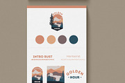 Golden Hour Canva Logo Template, a Branding & Logo Template by Agate Mountain Studio (Thumbnail 4 of 5)