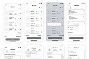Buey E-commerce app Wireframe Kit, a Wireframe Template by Capi Product (Thumbnail 9 of 10)