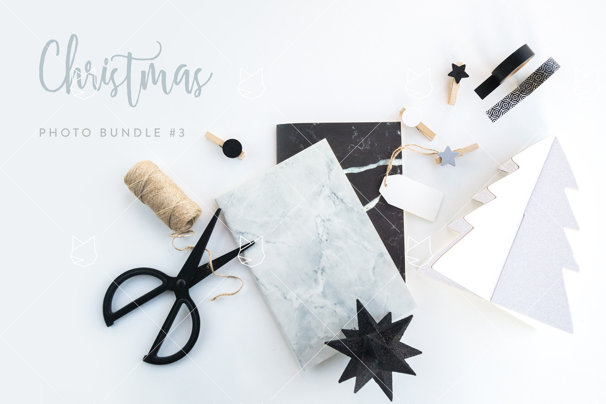 Christmas Photo Bundle #3 with BONUS, a Books & Magazine Mockup by GT Studio (Photo 5 of 12)