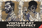 Vintage Art Photo Effect, an Action Add-On by Amorjesu.com (Thumbnail 1 of 29)
