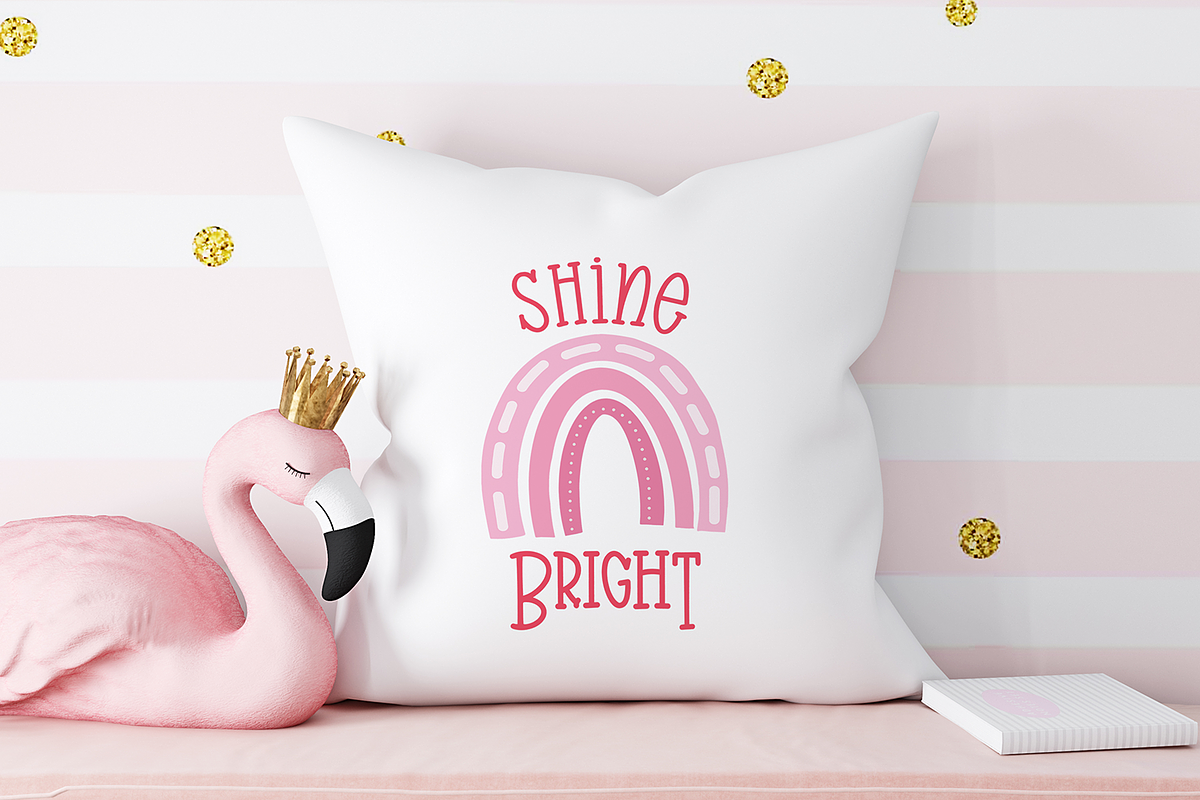 Badumsquish - a bouncy squishy font, a Slab Serif Font by Amber Nest Design (Photo 2 of 7)
