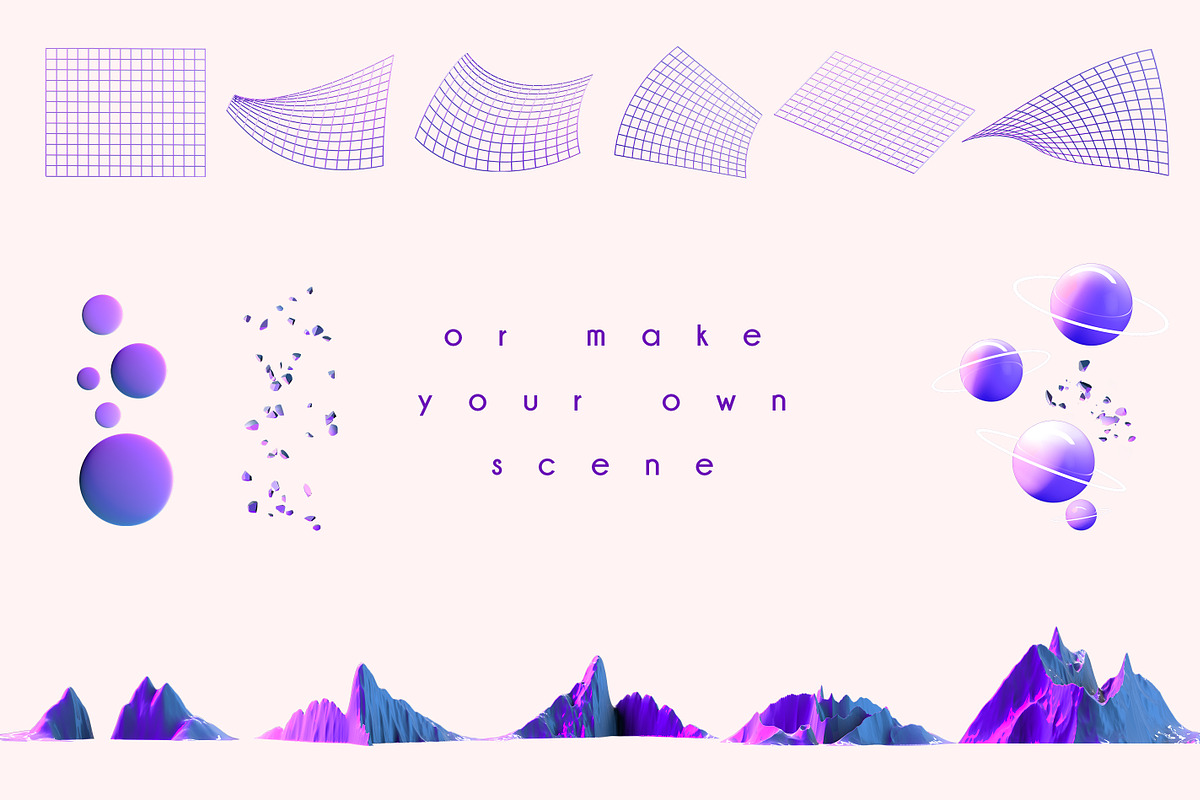 Purple Space - HUGE UPDATE +160files, a Presentation Template by KAT (Photo 8 of 16)