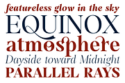 Dawnora Normal, a Serif Font by Typomancer (Thumbnail 3 of 4)