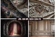 Classic and Baroque Photo Backdrops, an Object Graphic by PrintHaven Designs (Thumbnail 4 of 11)