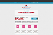 E-Newsletter Template: HTML, a HTML Template by WonderShop (Thumbnail 2 of 5)