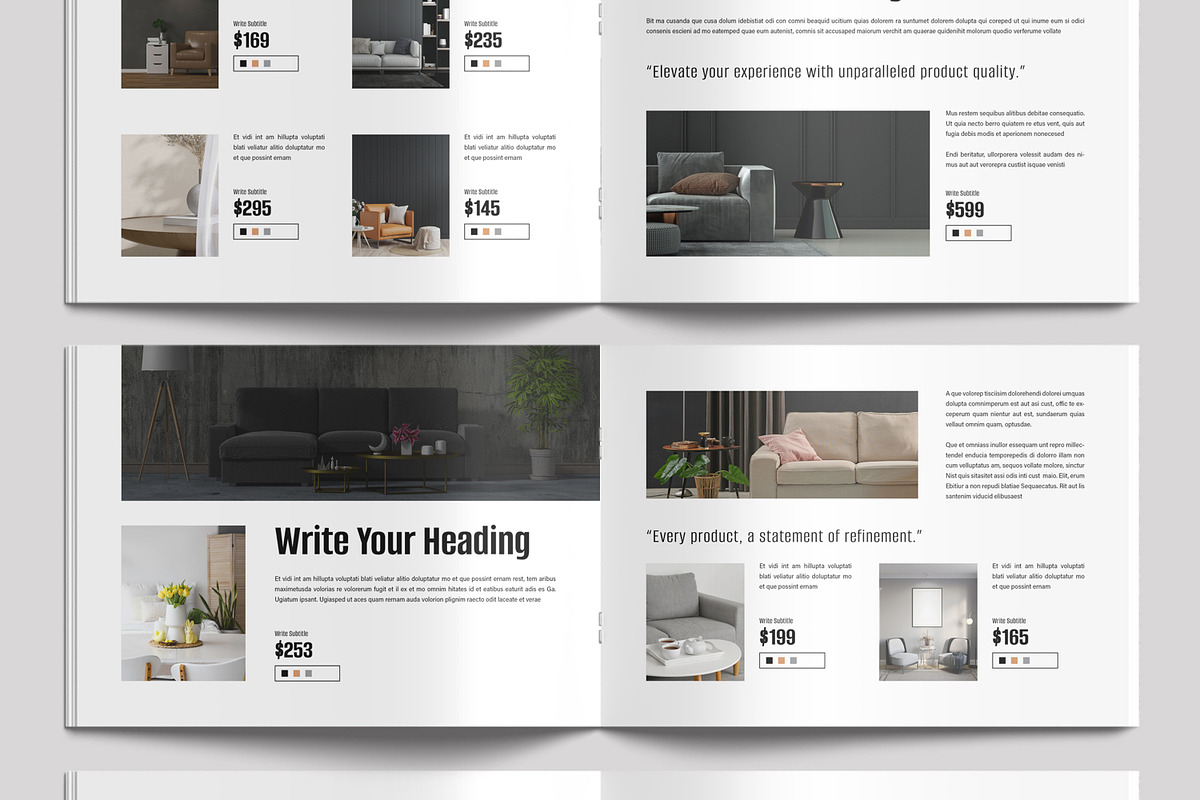 Product Catalog Landscape, a Brochure Template by MightyDesign (Photo 4 of 9)