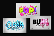 Chrome Y2K Text Effect, a Layer Style Add-On by Matsero (Thumbnail 2 of 4)