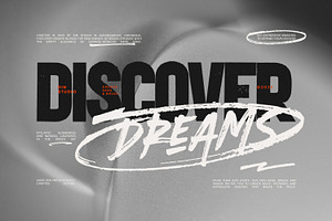 Discover Dreams, a Script Font by din-studio.com