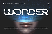 Coastal Change - Futuristic Font, a Sans Serif Font by 177Studio (Thumbnail 6 of 8)