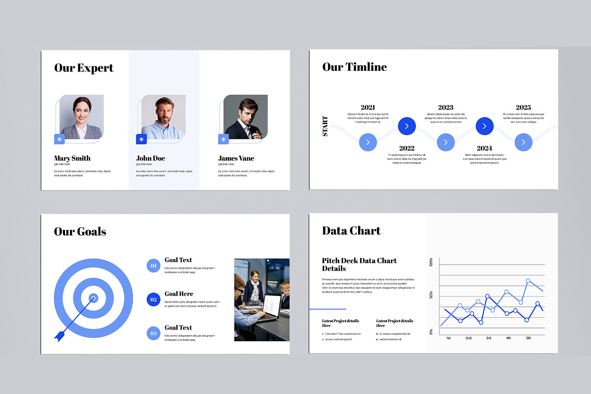 Pitch Deck Presentation Template, a Presentation Template by MightyDesign (Photo 4 of 8)