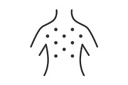 Allergy line icon set, an Outline Icon by ElineDesign (Thumbnail 3 of 3)