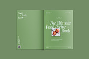 Food Recipe Book Template, a Brochure Template by fakhroo (Thumbnail 2 of 9)