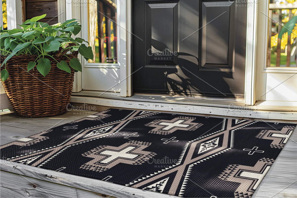 Black Gold Southwest Pattern, a Pattern Graphic by PPEthnicDecorPattern (Photo 5 of 10)