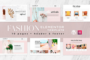 Fashion Feel Elementor Template Kit