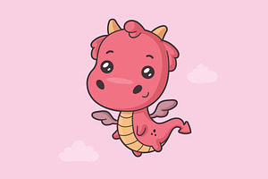 Kawaii Dragon Baby