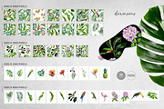 Watercolor tropics, a Pattern Graphic by Anna Myslivets Art (Thumbnail 9 of 12)