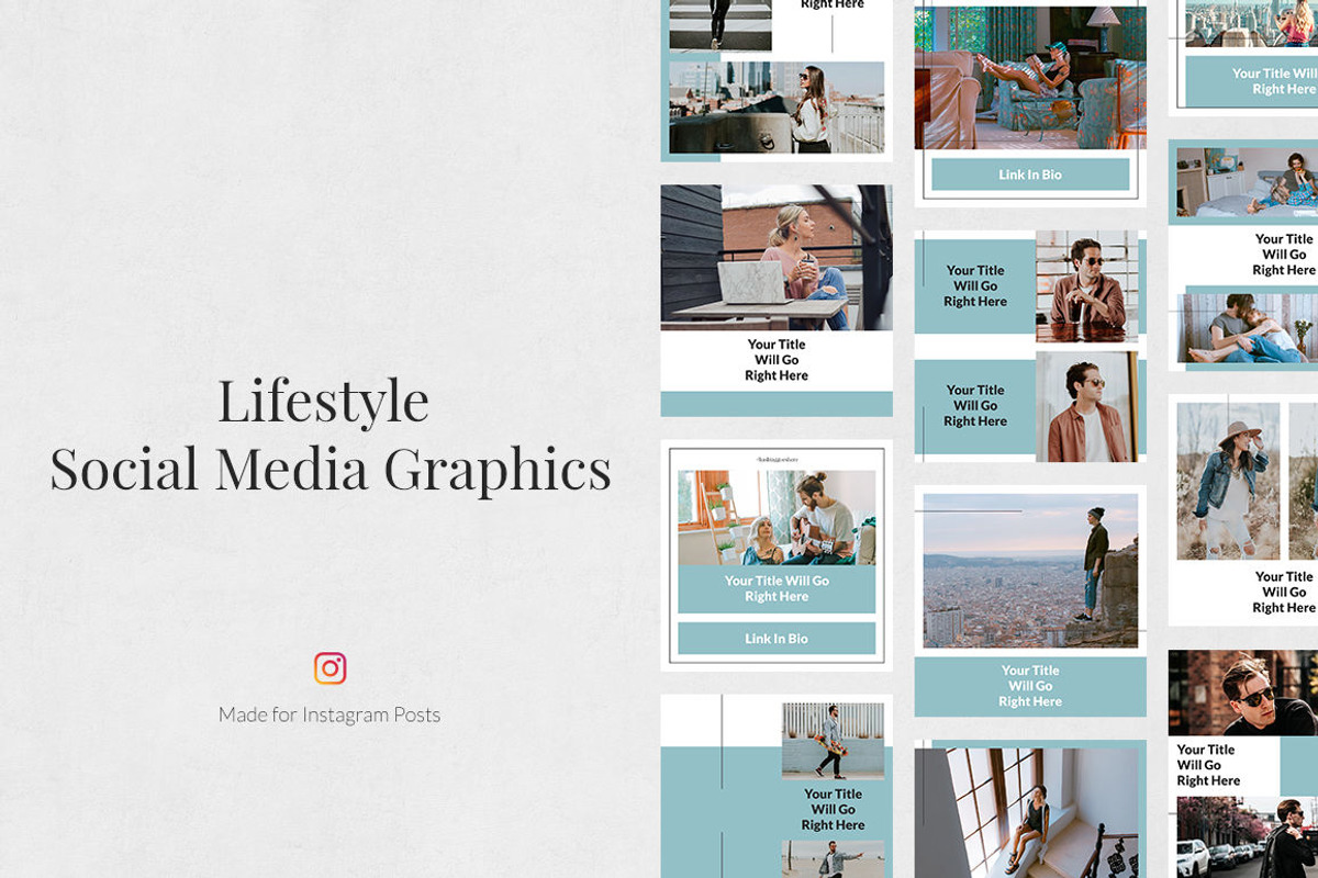 Everything Instagram Bundle, a Social Media Template by Social Corner Graphics (Photo 17 of 145)
