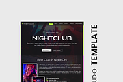 Nightclub Wix Studio Website, a Templates & Theme by Kitteeh (Thumbnail 2 of 10)